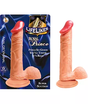 LIFELIKES PRINCE DILDO  6 Inch
