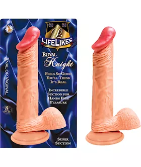 LIFELIKES KNIGHT DILDO  8 Inch
