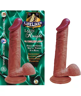 LIFELIKES KNIGHT DILDO  8 Inch