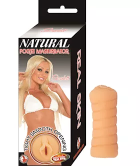 Nass Toys Natural Scarlett Pocket Masturbator