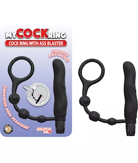 Nass Toys Cockring with Ass Blaster