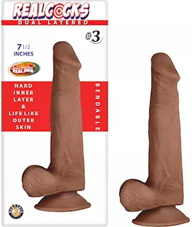 Nass Toys Dual Layered Dildo No3
