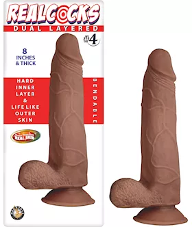 Nass Toys Dual Layered Dildo No4