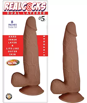 Nass Toys Dual Layered Dildo No5