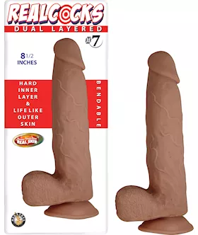 Nass Toys Dual Layered Dildo No7