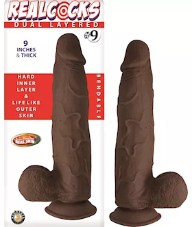 Nass Toys Dual Layered Dildo No9