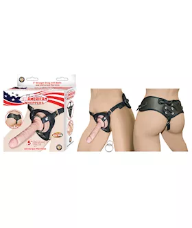 Nass Toys Harness With Straight Dildo