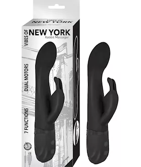 Nass Toys Vibes of New York Rabbit Massager  9 Inch