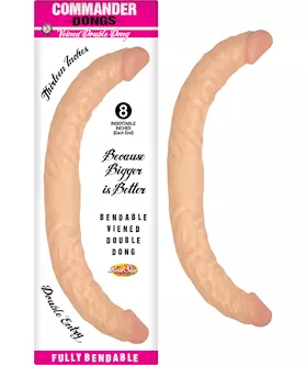 Commander Dongs Veined Double Dong - 13 Inch
