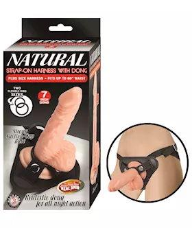 Nass Toys Natural StrapOn with Dildo