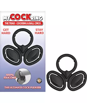 The Triad Cockring  Ball Cinch