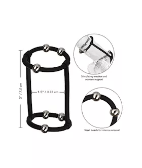 Steel Beaded Silicone Enhancer Cage