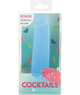 Cocktails By Addiction Dongs - Blue Lagoon - 5.5 Inch