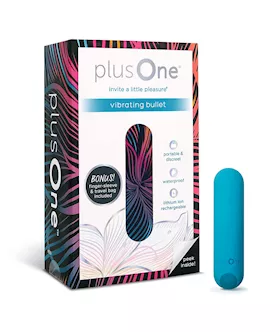 Vibrating Bullet With Finger Sleeve And Storage Bag