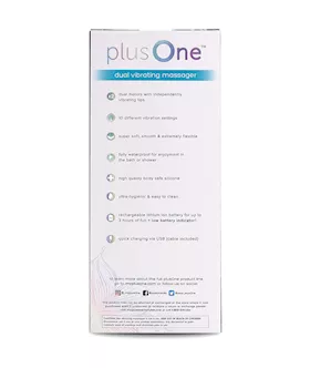Plusone Dual Vibrating Massager