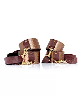XPlay Quilted Wrist to Ankle Restraints