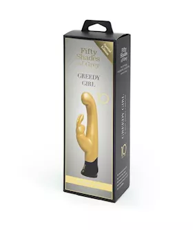 Fifty Shades Of Grey Greedy Girl G-spot Rabbit Vibe