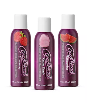 Doc Johnson GoodHead Warming Head Gel  3 Pack 59ml