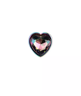 Rainbow Heart Butt Plug