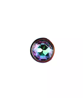 Jewelled Metel Butt Plug - 2.8 Inch