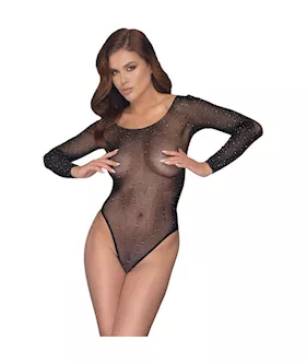 Cottelli Collection Sparkling Stars Body Stocking