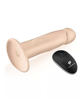 Pegasus Realistic Silicone Vibrating Strap-on - 8 Inch