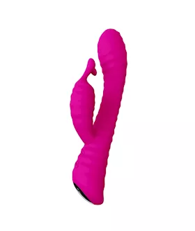 Amore Ribbed Rabbit Vibrator