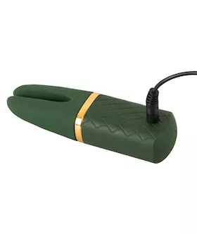 Emerald Love Luxurious Split Tip Vibrator 