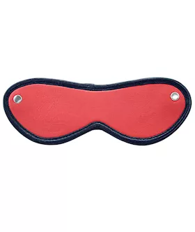 Rouge Leather Blindfold