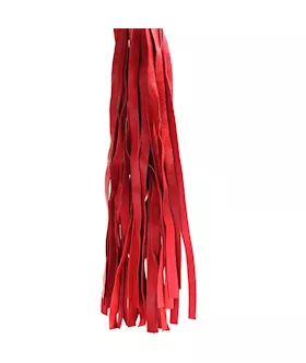 Rouge Wooden Handle Leather Flogger