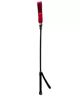 Rouge Short N' Slim Leather Riding Crop
