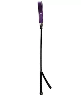 Rouge Short N' Slim Leather Riding Crop