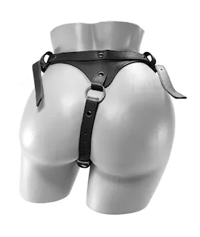 Rouge Leather Strap-on Harness