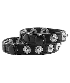 Rouge Leather Double Cockstrap