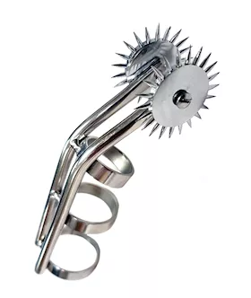 Rouge Stainless Steel Pinwheel Cat Claw