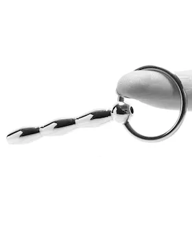 Rouge Hollow Ribbed Urethral Probe - 2.25 Inch