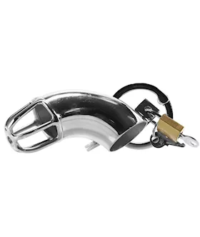 Rouge Tube Chastity Cock Cage