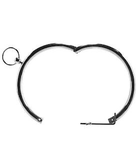 Rouge Stainless Steel Bondage Collar