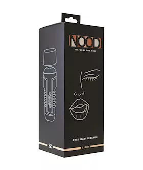 Nood Mouth Masturbator In Casing