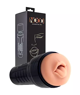 Nood Mouth Masturbator In Casing