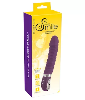 Sweet Smile Warming Soft Vibrator - 9.25 Inch