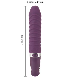 Sweet Smile Warming Soft Vibrator - 9.25 Inch