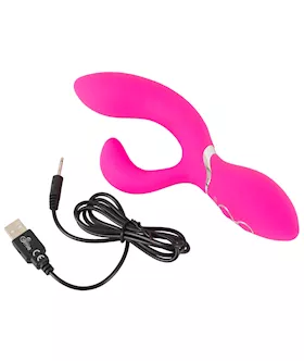 Sweet Smile Bendable Rabbit Vibrator - 7.8 Inch