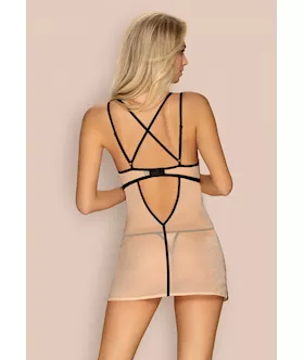 Obsessive Nudelia - Chemise And Thong 