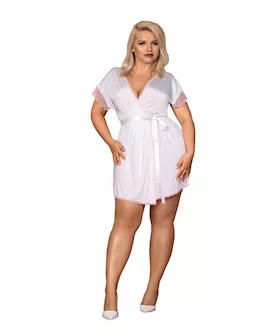 Obsessive Girlly  Peignoir and Thong