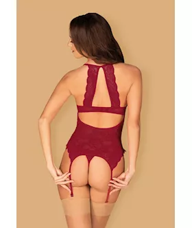 Obsessive Ivetta - Corset And Thong 