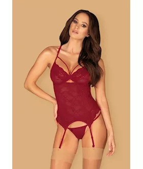 Obsessive Ivetta - Corset And Thong 