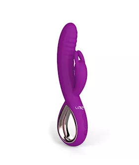 Luxuria Ridged Rabbit Dual Vibrator