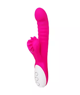 Come-heather Heating Tongue Rabbit Vibrator