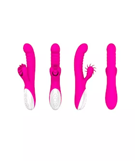 Come-heather Heating Tongue Rabbit Vibrator